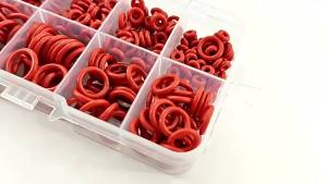 351pcs Silicone O-Ring Set 10 Sizes Oil And Heat Resistant for Cars And Pipelines
