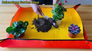 Planting Mat Potting Pad Foldable Garden Plant Flower Pot Reusable Transplanting Waterproof Mats Home Gardening Supplies