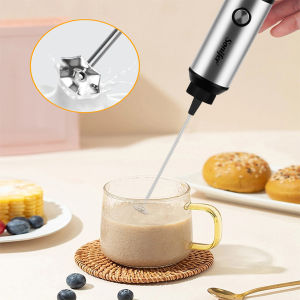 Sonifer Electric Milk  Coffee Frother Electric Beater For Baking Handheld Mixer With measuring cup USB interface
