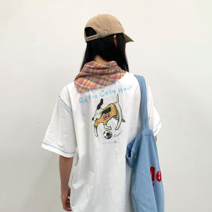 Roaringwild American Style Mens T-shirt Quick Dry Breathable Print Short Sleeve round Neck Top Polyester Fiber Summer Fashion