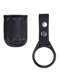 Outdoor Tactical Flashlight Buckle Set Wear Resistant Suitable for 2.25 Inch Belt Flashlight Holder Holster Kit for Camping And Travel