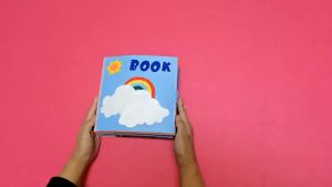 Montessori Baby Busy Toys Felt Cloth Book Early Educational Math Toy Early Learning Basic Life Skills Aid Tools早教玩具忙碌书