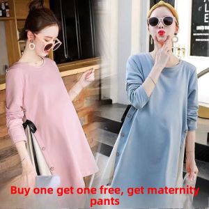 MAITINGLAN | Bộ Đồ Thai Spring Causual Dài Tay T-Shirt Hai Mảnh