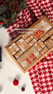 2025 SCENTED NOEL ADVENT CALENDAR | 20-DAY or 7-DAY COUNTDOWN | Håndlavet Christmas Limited Edition Gift Box | Blindbox | Handcrafted Soy Candle Reed Diffuser Room Spray Car Perfume | Handlavet
