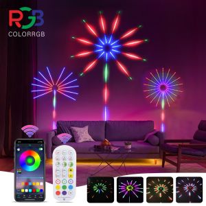 LED Fireworks Lights: Intelligent Multiple Modes & Mobile App Controlled Decorative Lights