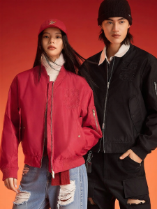Li-Ning | Áo Bông Dày Phiên Bản Giới Hạn Năm Mới Hình Ngựa May Mắn Phong Cách Casual