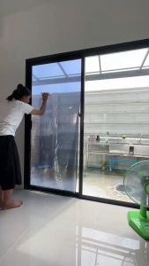 ร่างกายฟิล์มกรองแสงติดกระจกเพิ่มความเป็นส่วนตัว ฟิล์มติดกระจกบ้าน ชนิดสุญญากาศ ฟิล์มกรองแสง UV-Proof