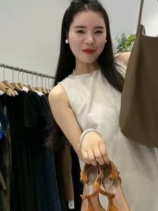 🌟CORE🌟dresses women new style 2025 Summer Sleeveless Loose Dress Women Design Sense Back Hollow-out Long Dresses Women