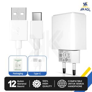 [KN ACC] CASAN CHARGER 2A TIPE TYPE C AK933 FOR OPPO A5 A9 2020 A16 A38 A33 A52 A53 A54 A55