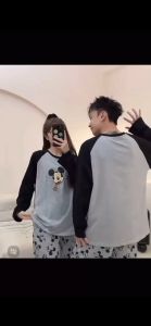 Kiwi.ph 1 Set Assorted Adult Cotton Long-Sleeved Terno Pajamas (M -XL) Kasya