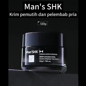 Mens Face Whitening Cream 50gr Krim Pria Mengencangkan Kulit Memperbaiki Kulit Kering - Anti Kerut Penuaan Dini Kolagen Krim