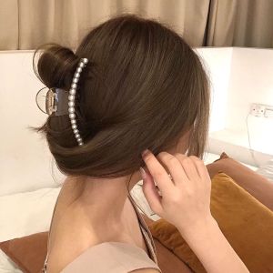 Kẹp tóc kiểu Pháp sau đầu nữ tính cài tóc tiểu thư nhiều kiểu
