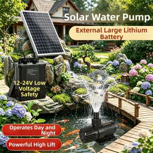 BOOMING LIGHTING | Solar Automatic Silent Mini Water Pump