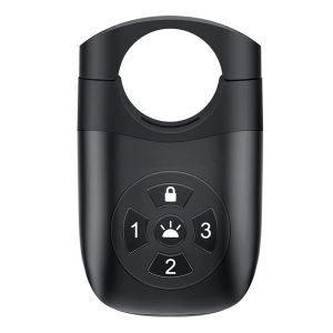 Bicycle Password Anti-theft Alarm Taillight 105dB Loud Burglar Alarm IPX6 Waterproof 4 Lighting Mode Bike Brake Warning Light