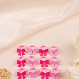 10-30Pcs Kids Elastic Hair Bands 6 Styles Girls Rubber Hair Ties Sweets Bows Flower Scrunchies Cute Baby Headbands for Children