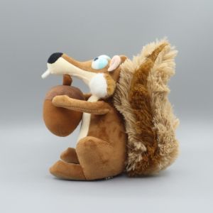 LZ60 Ice Age Cartoon Plush Toys Mammoth Squirrel Sloth Saber-Toothed Tiger Stuffed Animal Dolls L60Z