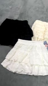 Chân Váy Bèo 2 Tầng Kiểu Viền Ren Xinh Xắn dành cho phái Đẹp