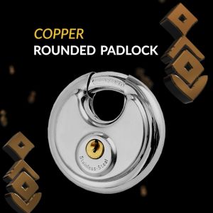 Gembok Bulat Stainless 70mm Round Padlock