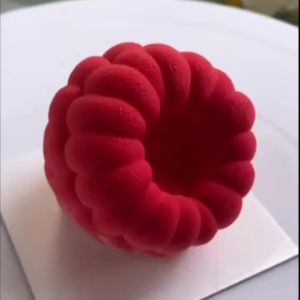 Khuôn Làm Bánh Silicon 6 Ngăn Hình Quả Mâm Xôi Thân Thiện Với Môi Trường Đạt Chuẩn Thực Phẩm Dùng Làm Bánh Mousse Socola Kẹo Thạch Đá Viên Khuôn Nướng Dẻo Dai