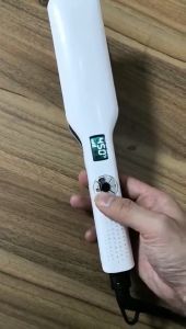 Hair Straightner Iron Original LCD Display 3D Floating Plates Technology Professional Wide Iron Straight Hair Wand Curling Wand Styling Tool