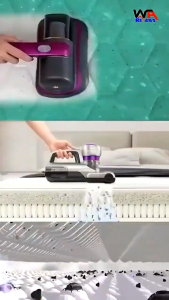 300000PA Portable Dust Mite Vacuum Cleaner Wireless Mite Removal For Bed Sofa Blanket CarpetPeranti penyingkiran hama除蟎儀 全自动除螨仪 除螨吸尘器螨虫-COD