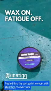 KINETIQQ Wax 50g ActivRecovery Magnesium Muscle Wax for Workout and Sport Balm Ointment Relief Sweat Activated Muscle Fatigue