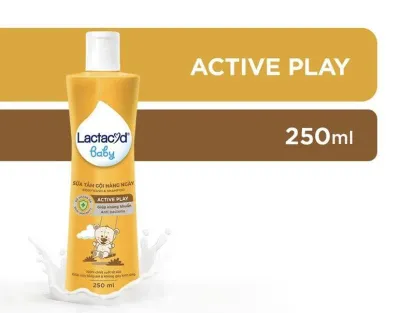 Sữa tắm cho trẻ Lactacyd baby bảo vệ da và dưỡng ẩm vượt trội chai 500ml và 250ml