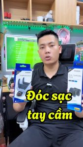 Dock sạc tay cầm PS5 T28 T411 đế sạc tay cầm chơi game Dualsense chính hãng Dobe phụ kiện tay cầm không dây bh 3 tháng