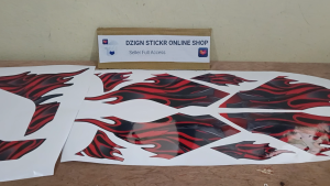 HONDA ADV 160 DECALS FLAME DESIGN / HONDA ADV 160 FLAME / FLAME DECALS DESIGN FIT FOR HONDA ADV 160 / MOTORCYCLE ACCESSORIES / MOTORCYCLE STICKER / PREMIUM GLOSSY VINYL STICKER / HONDA ADV 160