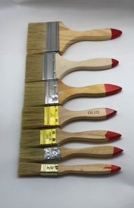 Kuas Cat Pagar Tembok Besi Bulu Tebal Gagang Kayu Besar 2 Inch 2.5 Inch 3 Inch 4 Inch Paint Brush Termurah