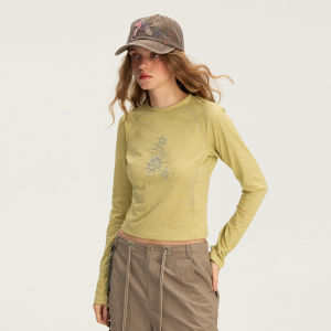 Monterest | Antibacterial Moisture Wicking Hachiko Pattern Long Sleeve T-Shirt