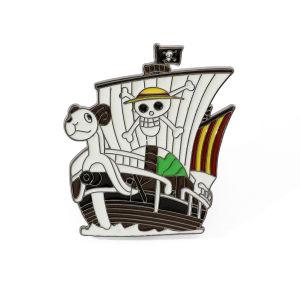 Bandai | Pirate Going Merry Hard Enamel Pin Luffy Jolly Roger Badge Brooch for Fans Backpacks Jewelry Accessory