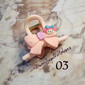 JEPIT RAMBUT SANRIO IMPORT PREMIUM 8CM / JEPIT RAMBUT PITA BAHAN TEBAL / JEDAI KARATER MEWAH ELEGAN / SANRIO CUTE HAIRCLAW / KK7650