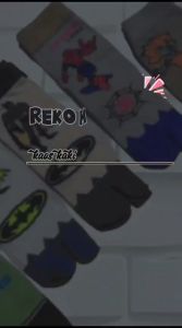 PROMO TERMURAH: 1 Lusen/12 Pasang Kaos Kaki Anak Laki-Laki Jempol Motif Karakter Usia TK & SD