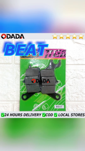 ODADA TTGR Motorcycle Brake Pads Front:Honda Beat V1 V2Beat FiClick 125 V1 V2Click150 V1 V2ScoopyAirblaedZoomer X