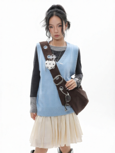 JANDRESS | Original Design 2.0 Hole Series Wide Strap Crossbody Dumpling Bag