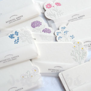 [Small Green] Japanese Hutte Paperworks Hydrangea Message Confession Gift Confession Bouquet Card Greeting Card