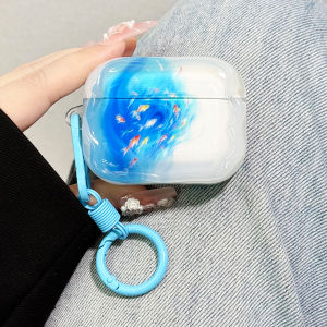 Earise | Protective Soft Shell Silicone Case for AirPods Multiple Models Koi Pattern