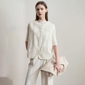 AMII | New Chinese Style Fashionable Elegant Vest