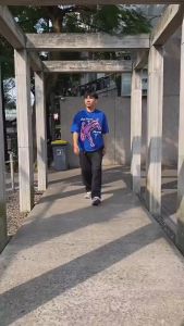 Boxy Oversize T-Shirt Blue Electric Genesis - Fallen Angel - Tersedia 4 warna berbeda - J50