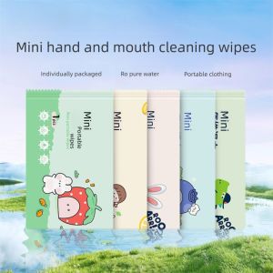 100Portable Wet Wipes，Outdoor Camping、Non-woven Toilet Paper for Travel and Daily Use，Convenient Single Packaging