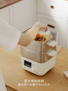 Toshiba Electric Steaming Pot 2025 New Zhiwei Steaming 0 Plastic 0 Coating SE Home Steaming Vegetable Steaming Stew Multi functional Integrated Pot 12L/17L