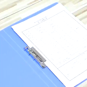 Long Clipboard with Spring Clip Cover Combination Double Single Strong Clip Folder Paper Organizer for Office School  35x23CM