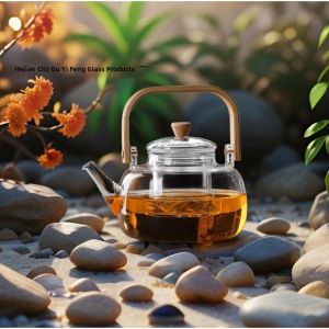 Ấm Pha Trà Kính Borosilicate