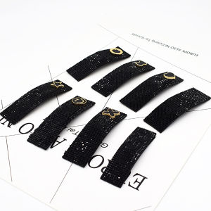 Black Large Size Hair Clips Simple Fresh Style Edge Hairpins Bangs Holders BB Pins Hair Accessories Korean Fashion
