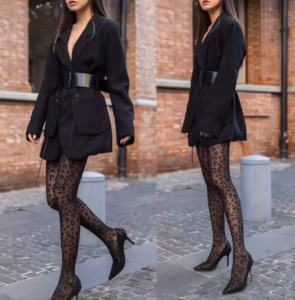 Quần Tất Giả Hoạ Tiết Da Beo Với Thiết Kế Thời Thượng Sang Trọng Là Món Đồ Nên CÓ Trong Tủ Đồ Của Chị Em Quyến Rũ