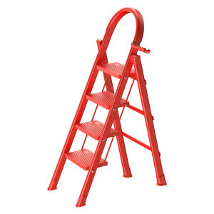 Thang Nhôm Đa Năng Dày Gấp Thang Chữ a Dùng Trong Nhà Thang Ladders Gia Đình Đèn Pin LED Cầm Tay Chống Thấm Nước