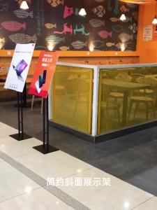 Adjustable Telescopic Metal Poster Stand