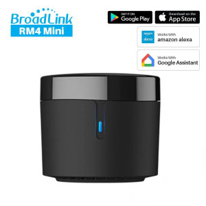 BroadLink | Broadlink RM4 IR Smart Remote Control Universal Mini Infrared Home Voice Smart Remote Controls Work with Google Home Aleax