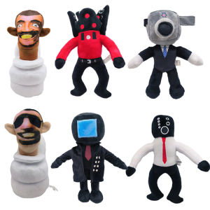 Skibidi toilet plush parody toilet monitor series plush toy dolls